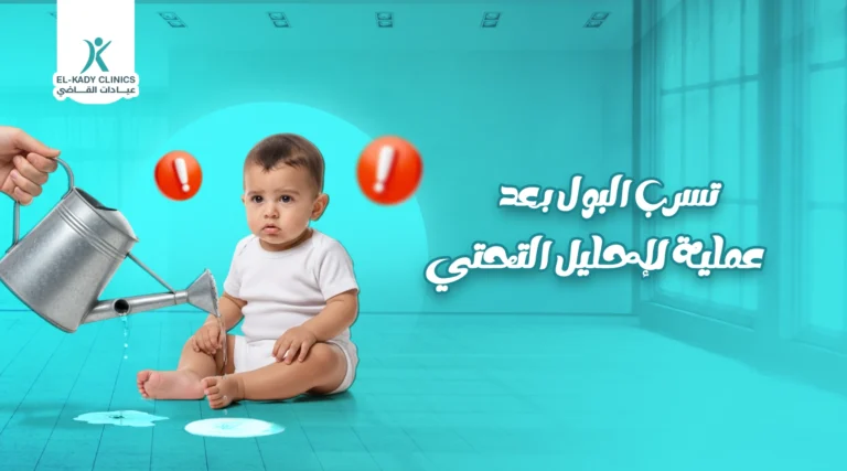تسرب البول بعد عملية الإحليل التحتي