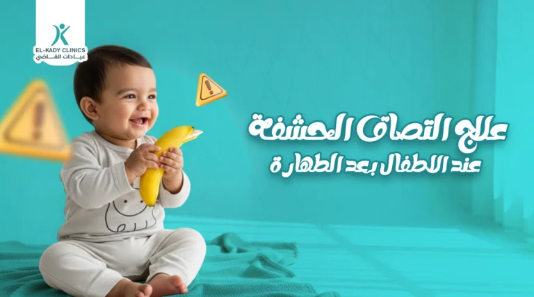 علاج التصاق الحشفة عند الأطفال بعد الطهارة