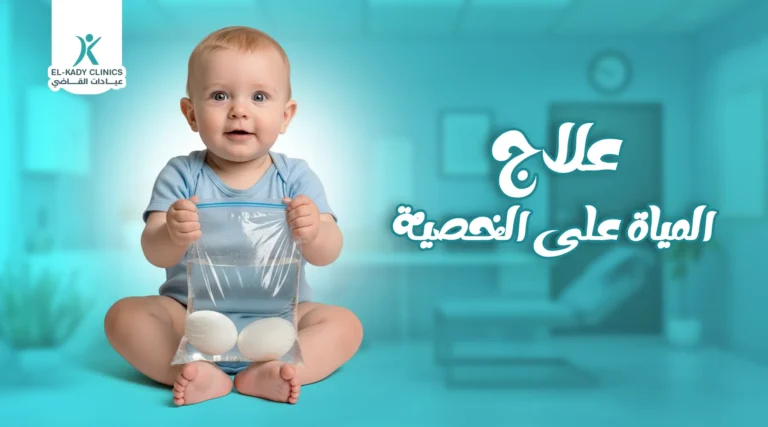 طرق علاج المياة على الخصية عند الرضع
