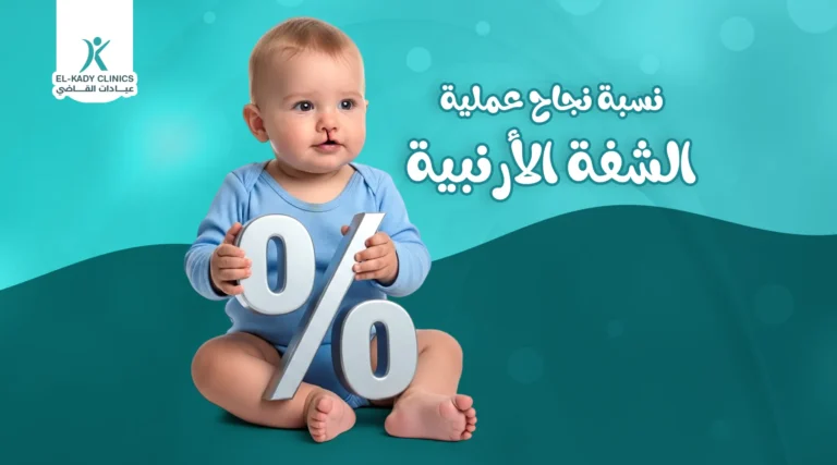 ما هي نسبة نجاح عملية الشفة الأرنبية للأطفال؟