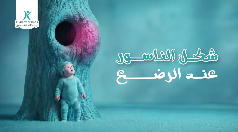 شكل الناسور عند الرضع