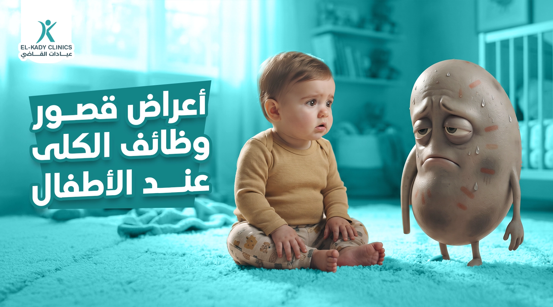 أعراض قصور وظائف الكلى عند الأطفال